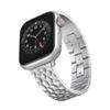 La Correa del Apple Watch es Adecuada para Todas las Series de Apple Watch, Correa de Metal de Aleación de Zinc de 16 mm, Correa de Acero, Versátil