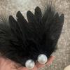 Horquilla de Pluma de Vacaciones de Hada Pinza Lateral de Chica Maomao Perla Mori Accesorios para el Cabello de Personalidad Fotografía Antigua Hanfu