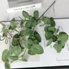 Série de Cores de Outono de Folhas Artificiais de Eucalipto, Folhas de Salgueiro e Folhagens para Arranjos Florais, Arte Floral e Decoração de Casa