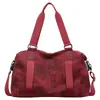 Bolsa de Viagem Curta Feminina Moderna Tendência Grande Capacidade Leve Bolsa de Mão para Bagagem Casual Separação Seco-Molhado Bolsa para Fitness