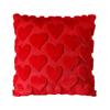 Funda de Almohada Grande con Forma de Corazón para San Valentín Transfronteriza, Felpa Tridimensional con Sensación Sólida, Cómoda y Amigable con la Piel, para una Atmósfera Acogedora en Casa sobre el Sofá