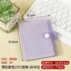Álbum de Almacenamiento de Pegatinas para Uñas Xiaohongshu Álbum de Fotos Sencillo Planificador de Pegatinas Organizador de Tarjetas de Exhibición Álbum Conmemorativo