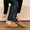 Zapatos Birkenstock planos y flexibles para mujer, para uso en exteriores, nuevo estilo otoño 2026, modernos, versátiles, para ir al trabajo, zapatos cómodos, zapatos para conducir
