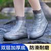 Cubrezapatos Impermeables para Lluvia Gruesos Resistentes al Desgaste de Silicona Antideslizantes para Días Sucios con Nieve Estudiantes Usan Zapatos Protectores para Montar Portátiles Reutilizables