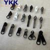 Tirador de cremallera Ykk No. 3 Nylon con Cabeza de Bloqueo, Sin Agarre de Mano, Hebilla de Cremallera de Varios Colores