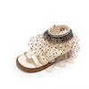 Sandalias de Princesa para Niña Talla 26-37, Nuevos Zapatos de Verano Estilo 2026 para Niños, Sandalias Romanas Estilo Chanel, Zapatos Tejidos