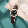 Reloj preppy súper popular para mujer correa fina esfera pequeña examen estudiantil temperamento estilo de correa simple artístico pequeño