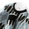 Nuevo suéter de lana para hombre de otoño e invierno, cuello redondo, jersey de bloques de color, camisa base engrosada, tejido de cachemir casual holgado