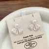Brincos de Prata S925 com Argola de Renda Super Fada e Pérola para Mulheres 2026 Brincos de Alta Qualidade Brincos Elegantes de Luxo Leve