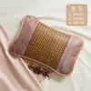 Tapete de Rattan de Verão Almofada de Trigo Almofada Infantil Tapete Refrescante de Verão para Bebê Pequena Almofada Refrescante de Seda de Gelo Tapete de Almofada para Bebê Classe A Venda por Atacado