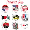 Souvenirs Turísticos de Nova York Destino Adesivos Magnéticos para Carro Geladeira Lavadora de Louça Ímãs de Comércio Exterior