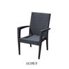 Conjunto Personalizado de Mesa e Cadeiras de Vime para Varanda Externa, Pátio, Jardim, Sala de Estar, Mesa de Jantar e Cadeiras, Combinação de Cadeira de Vime para Lazer ao Ar Livre