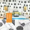 Papel de parede autoadesivo por atacado quarto casa fresco estilo pastoral dormitório renovação papel de parede fundo adesivos decorativos de parede