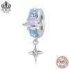 Evelle Planeta Mang Estrella Hebilla de Posicionamiento s925 Plata de Ley Pinza de Posicionamiento Accesorios para Pulsera Diy Cuentas de Joyería