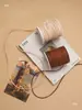 Cinta Maillard Otoño e Invierno, Serie de Colores Café y Té con Leche Cinta Floral, Lazo para Regalo de Flores, Cinta de Satén, Ramo DIY