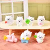 Figuras de Urso de Primavera Fofas e Românticas, Bonecas Criativas para Micro-Paisagismo, Acessórios Criativos para Caixas Surpresa DIY, Decorações de Mesa