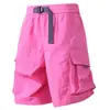 Pantalones Cortos Deportivos de Verano Rectos Holgados para Hombre Tallas Grandes, Pantalones Cortos de Cinco Puntos Extra Grandes para Hombres Altos y de Complexión Grande, Pantalones Casuales
