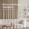 Cortinas Espessas Novo Estilo Luxo Leve Moderno Minimalista de Algodão e Linho com Blackout Total para Quarto, Sala de Estar, Varanda, Ganchos para Proteger do Sol