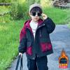 Roupa Infantil Jaqueta de Fleece para Meninos 2025 Outono e Inverno Novo Estilo Jaqueta Jaqueta de Inverno para Menino Jaqueta de Algodão para Bebê