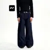 Pantalones Largos Retro Simples de Estilo Granero para Hombre y Mujer, Modernos, Holgados, Adelgazantes, Pierna Ancha