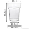 Copo Fujia copo de cerveja branco alto valor de cor copo de cerveja de barril finamente fermentado copo de bebida de vidro comercial para bar belga