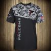 Camiseta Casual de Manga Corta de Moda Transfronteriza 2025 Estampado Digital 3D Camuflaje Genial Atuendo de Pareja Camiseta de Cuello Redondo para Hombre y Mujer