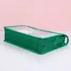 Bolsa para documentos transparente de botón a presión engrosada de fábrica directa con acabado de borde, bolsa de archivo de oficina PP impermeable y a prueba de polvo