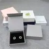 Envío Directo en Stock, Caja de Embalaje Gruesa para Joyería con Forro de Terciopelo, Caja de Embalaje para Pulseras, Caja de Joyería a Prueba de Golpes, Logo Personalizable