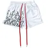 Verão Novo Malha Esportiva Masculino Fitness Shorts Academia Corrida Treino Casual Secagem Rápida Respirável Basquete