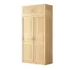 Armario de puertas correderas madera de pino tipo económico todo madera maciza armario grande moderno minimalista uso doméstico armario infantil corredero otro