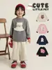 Suéter Cálido Suave Wulibu para Niñas con Intarsia 3D y Bloques de Color 2026 Invierno Top Casual Infantil Moderno