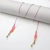 Cadena para Gafas Transfronteriza Europea y Americana, Cuerda para Gafas con Hebilla en Forma de U Simple y de Moda, Cadena para Gafas, Accesorios de Cadena para Mascarilla Antiperdida