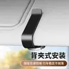 Clip para Gafas de Coche Multifuncional Soporte para Gafas de Sol de Coche Clip para Gafas de Coche Creativo Clip de Almacenamiento para Parasol de Coche
