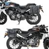 Muscle car Wolf adequado para Harley X350 bolsa lateral bolsa lateral pode ser instalado capacete meio capacete capacete completo com trava de liberação rápida modificação do quadro