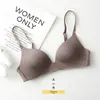Sujetador Ligero Estilo Japonés Sin Aros, Sujetador Push-Up para Mujeres con Pechos Pequeños, Sujetador Triangular Fino y Cómodo para Dormir
