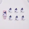 Accesorios populares transfronterizos para decoración de uñas de Halloween con dibujos animados, pequeños accesorios de resina, accesorios de decoración para uñas de fantasma, calavera y calabaza