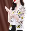 Chaqueta de Chifón de Verano con Protección Solar para Mujer 2026 Nuevo Estilo Japonés Versión Coreana Elegante Reductora de Edad Chaqueta de Manga Larga Talla Grande