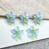 Nuevo Colgante de Flor Mini de Resina Blanca Hecho a Mano DIY Arte de Uñas Joyería Pendientes Pulsera Accesorios de Uña Usables