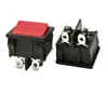 Interruptor de barco KCD5 blanco 4 pines 2 posiciones 21*24mm blanco cuadrado interruptor de alimentación interruptor basculante