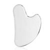 Venta caliente transfronteriza traje de plato en forma de corazón de acero inoxidable masaje facial de belleza masajeador de doble rodillo barra de masaje para lifting de ojos