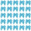 Atacado Pontual 1cm Flor Laço Enrolado Acessórios de Roupa Íntima Decoração de Joias DIY 3 Pontos Borboleta Nó Manual