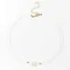 Moda Transfronteriza Europea y Americana Estilo Bohemio Playa Personalizado Cuentas de Arroz Abalorios Collar Estrella de Mar Simple y Versátil Popular