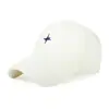 Gorra de Béisbol Bordada con Estrella Estilo Retro Americano, Gorra Versátil Unisex para Proteger del Sol, Sombrero Casual Elegante que Adelgaza el Rostro
