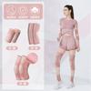 Protector de rodillas y codos para mujer, protector de muñecas, para correr, saltar la cuerda, yoga, protector de articulaciones y tobillos.