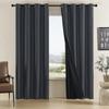 Cortinas 100% Blackout Color Puro Transfronterizas Hogar Hotel Cortinas Blackout Completas Forro Impermeable Cortinas Terminadas