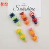 Nuevos Brochetas de Frutas Dulces Materiales Hechos a Mano Pegamento de Crema Accesorios de Resina Adornos para el Cabello Colgantes