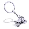 Llavero metálico de fábrica simulación de llave llavero de moto regalos promocionales regalos pequeños generación de LOGOTIPO láser