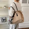 Bolsa tote de gran capacidad Maillard para mujer, nuevo bolso de ante vintage para el hombro 2026, bolso de mano y bandolera versátil para el día a día