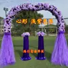 Novo Arco Europeu Cerimônia de Casamento Vitrine de Casamento Adereços Cerimônia de Abertura Suprimentos para Festivais Flor de Seda Arco de Flores