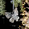 Colgantes de Navidad Personalizados por el Fabricante Decoración Navideña Copos de Nieve Navideños Polvo Pegajoso Colgantes Acrílicos Decoración de Árbol de Navidad